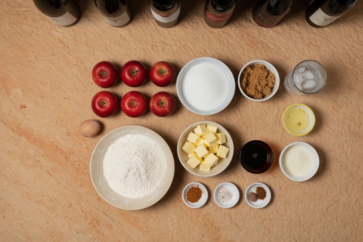 Ingredients for Apple Pie