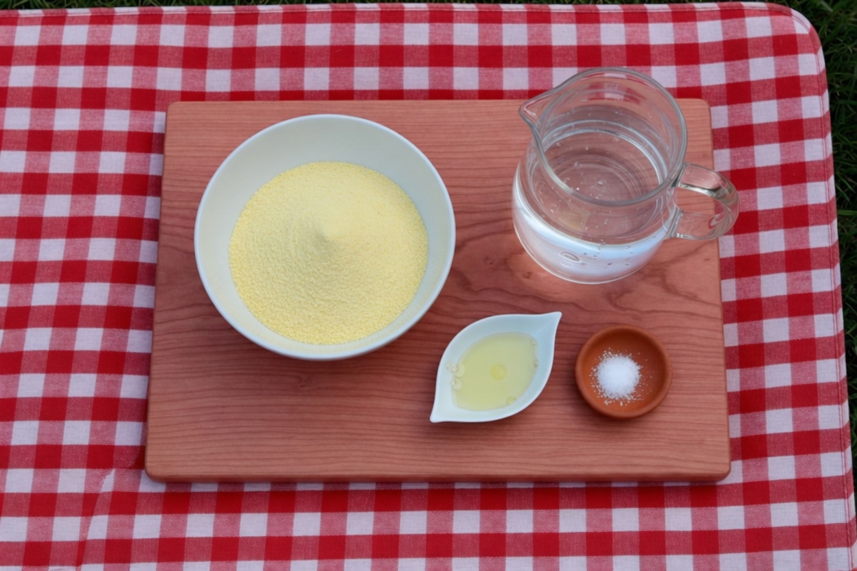 Ingredients for Arepas
