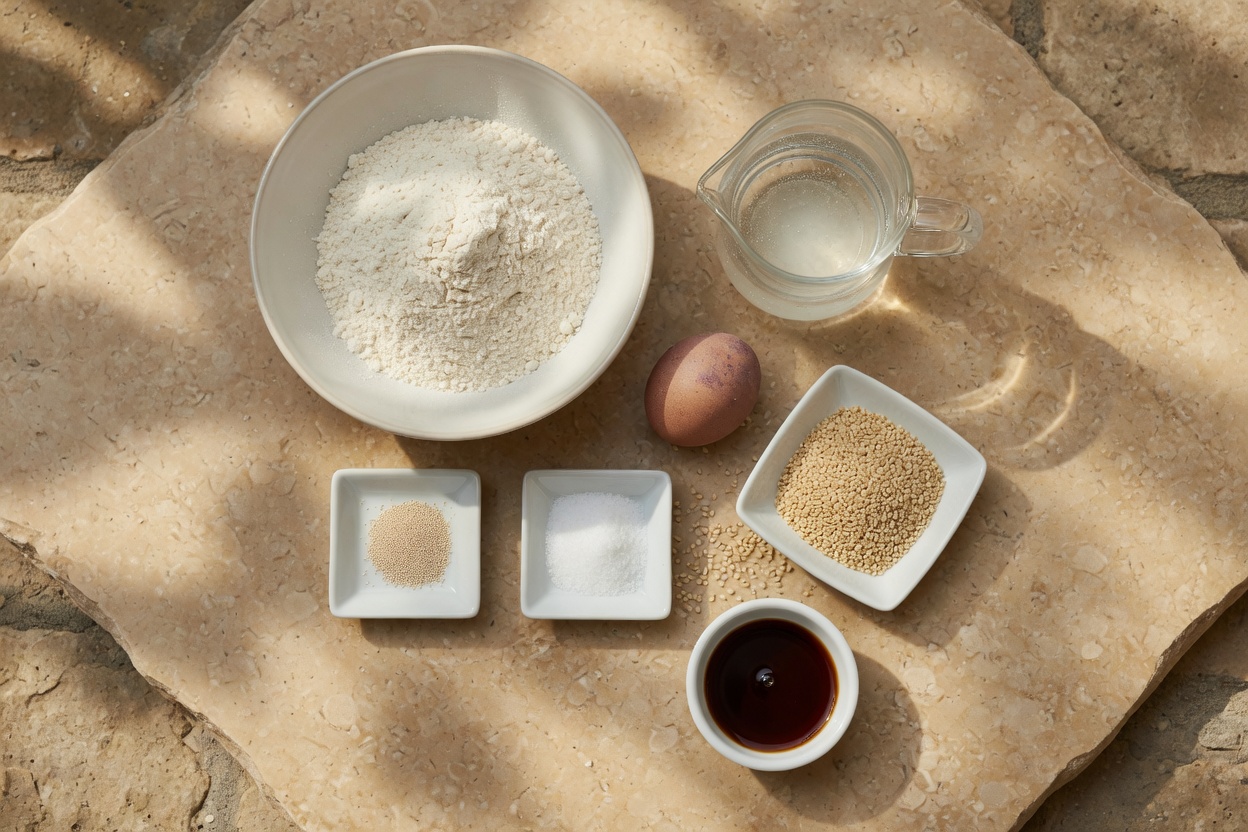 Ingredients for Bagels