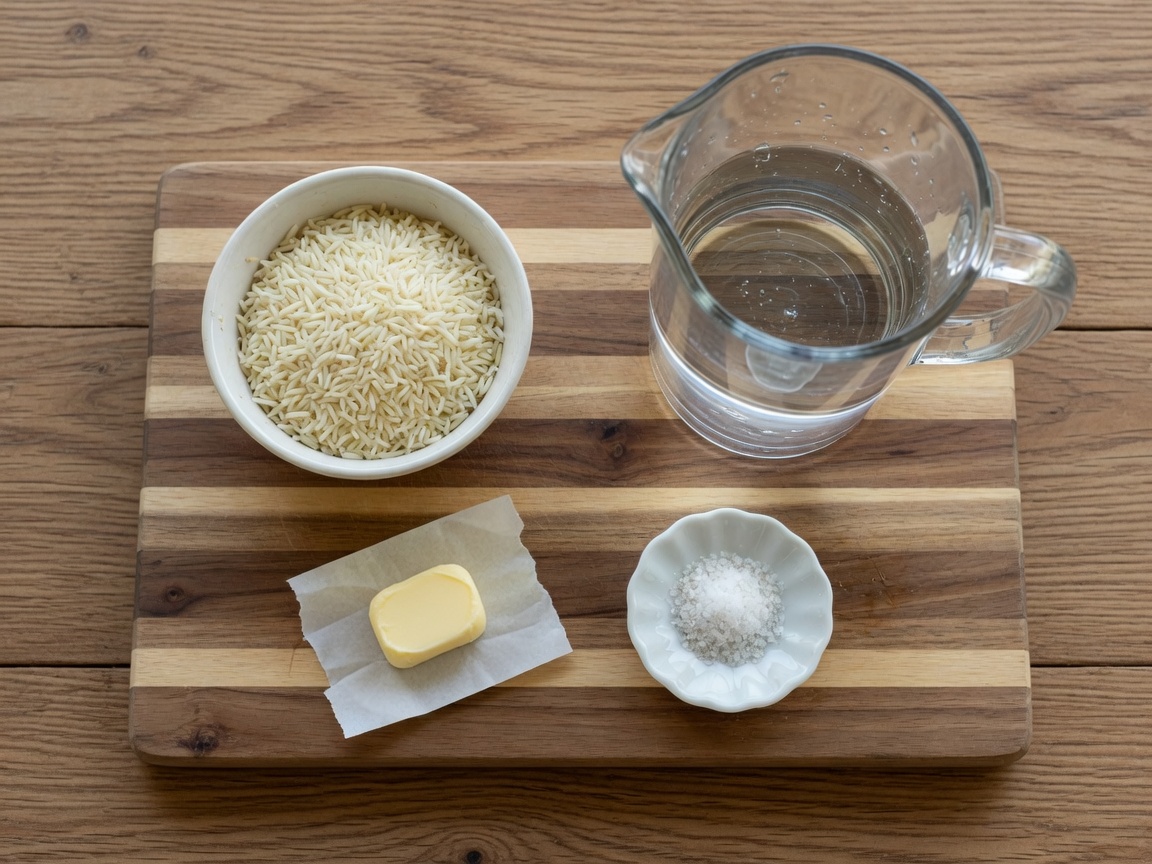 Ingredients for Basmati Rice