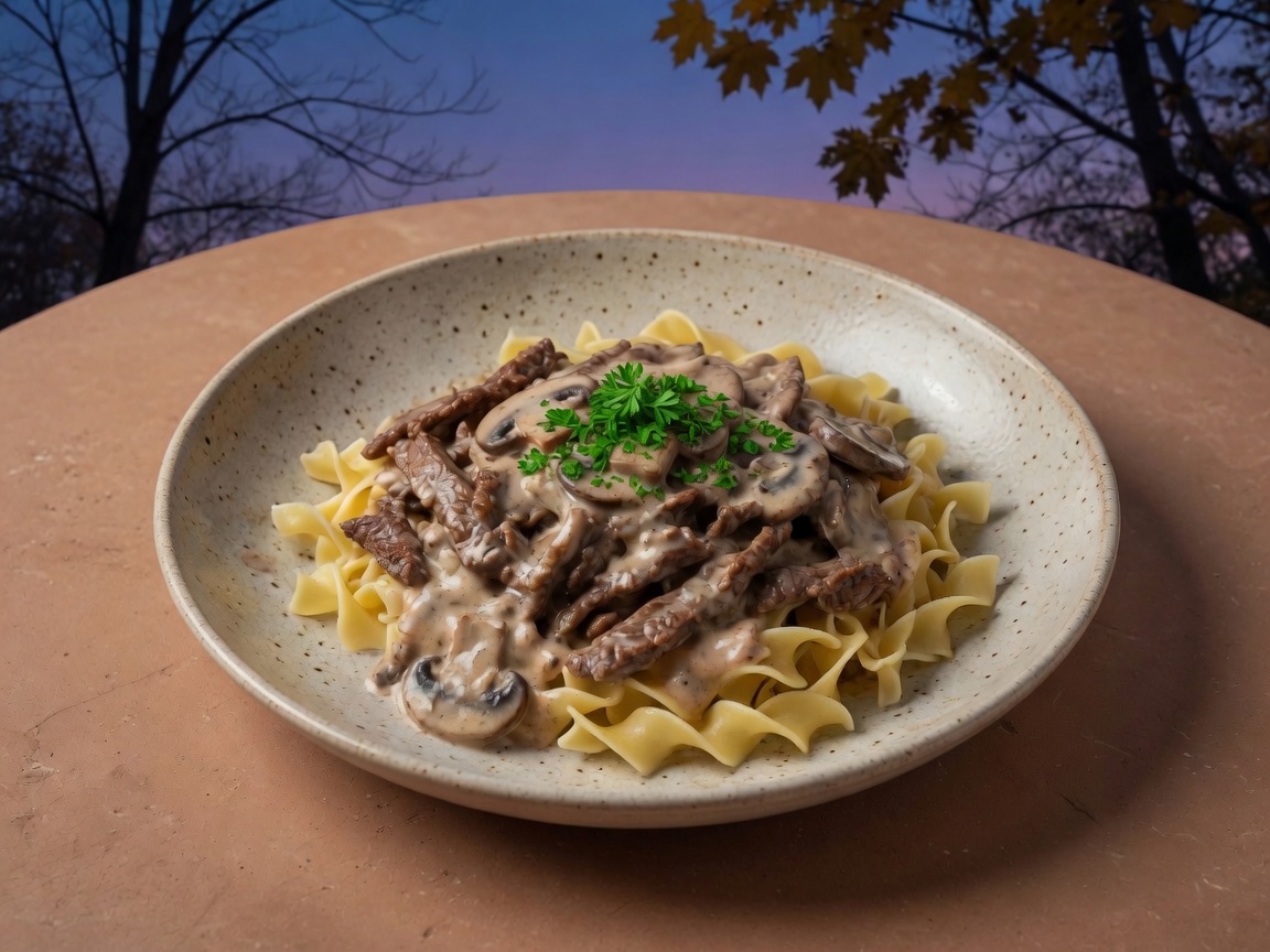 Beef Stroganoff. The GüdDish.