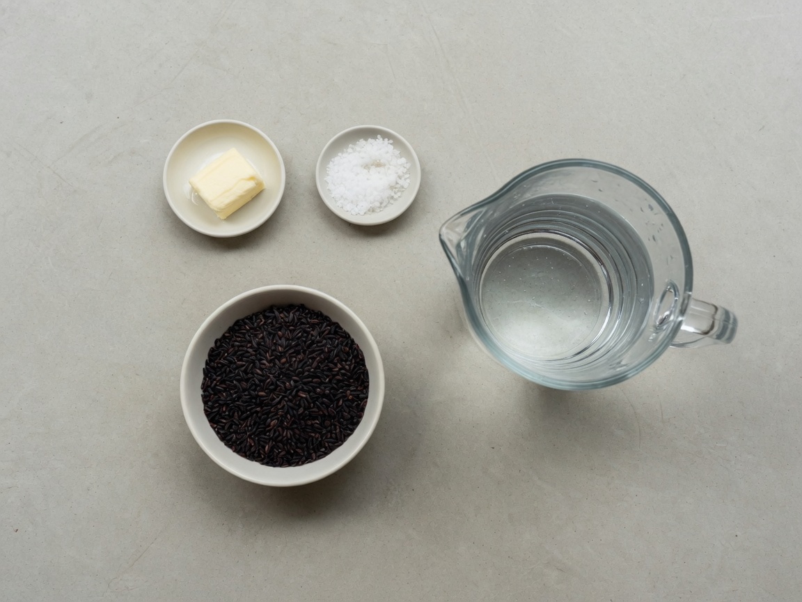 Ingredients for Black Rice