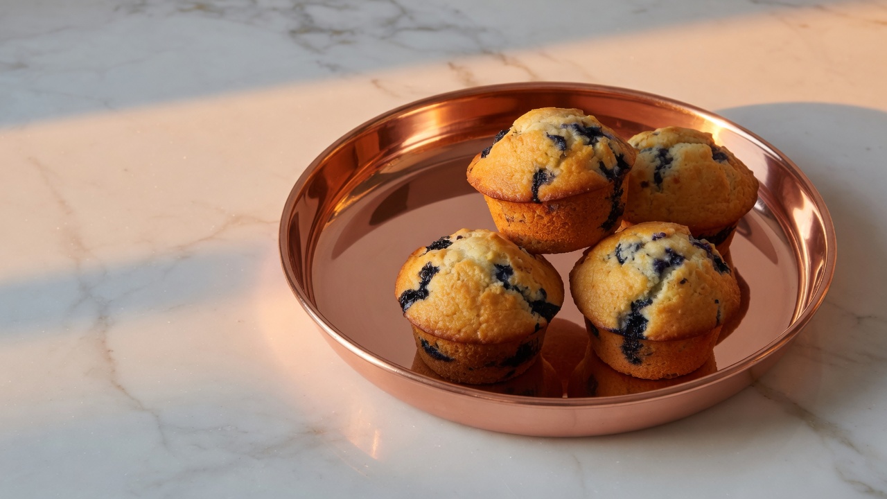 Blueberry Muffins. The GüdDish.