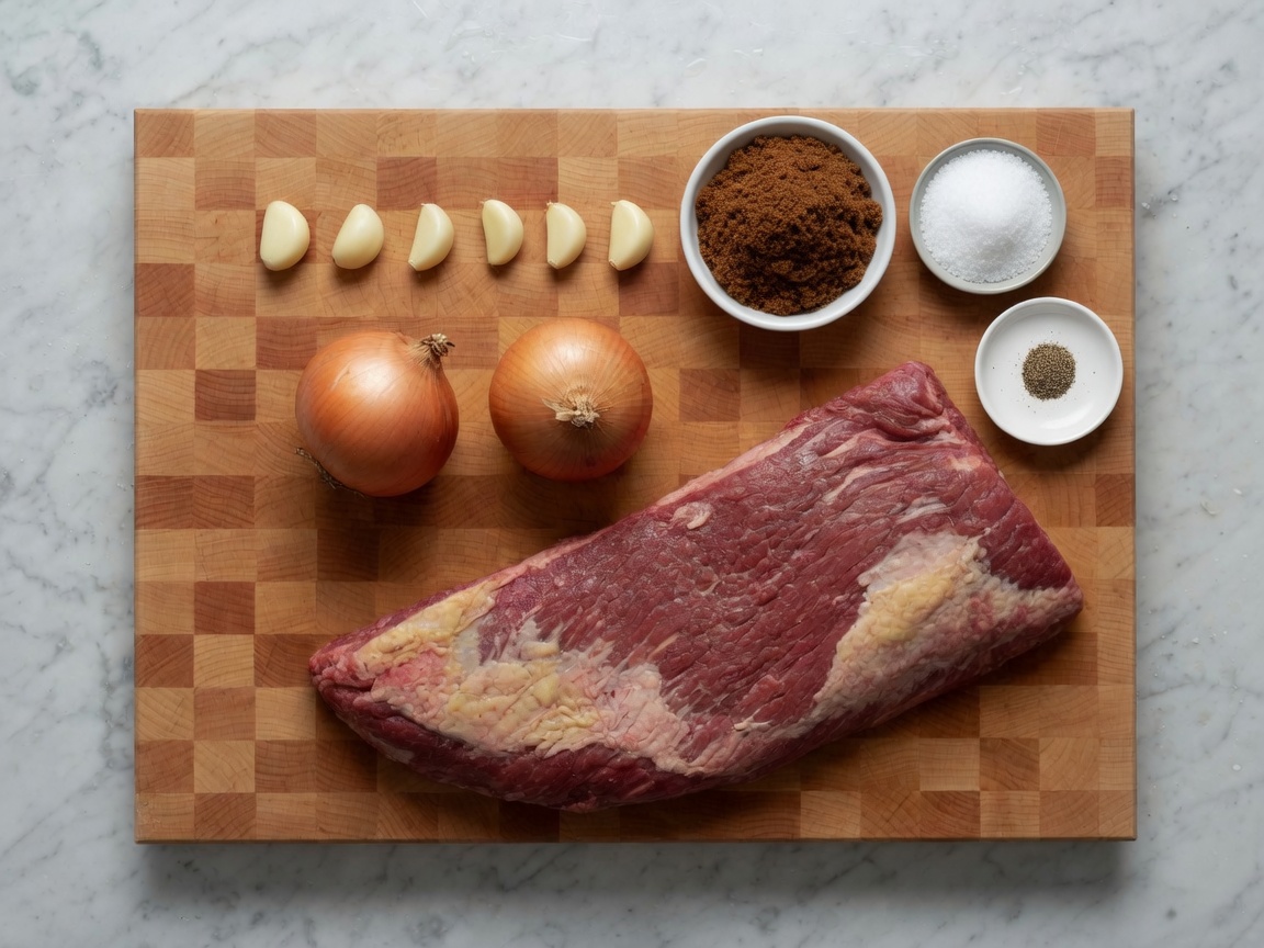 Ingredients for Braised Brisket