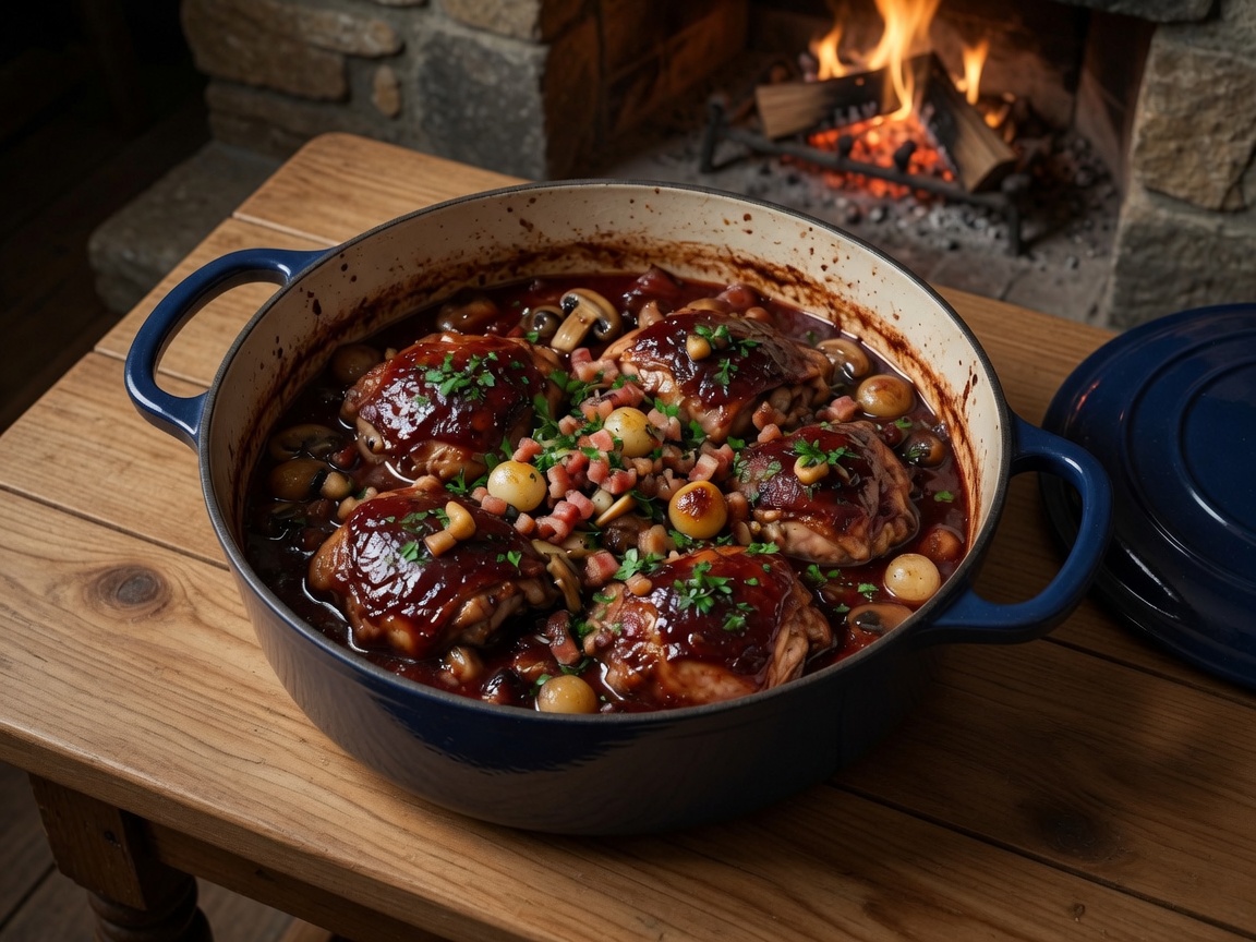 Coq au Vin. The GüdDish.