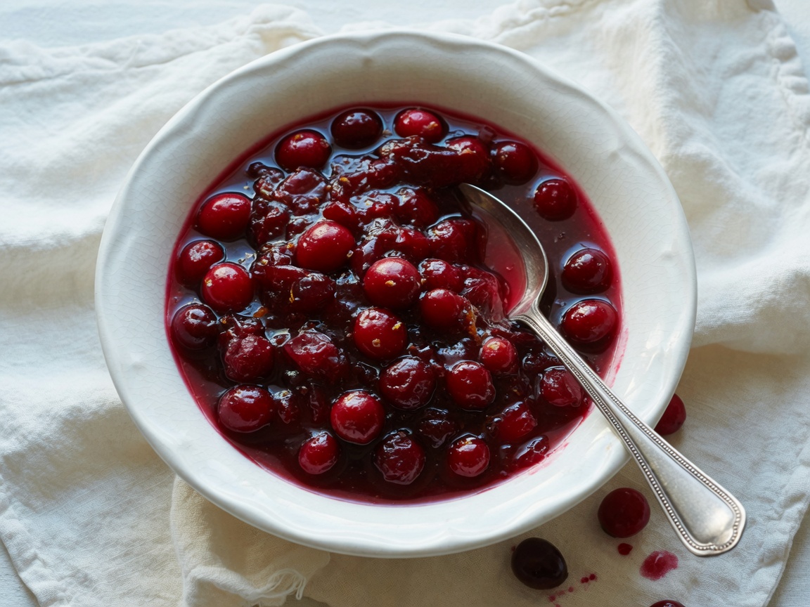 Cranberry Sauce. The GüdDish.
