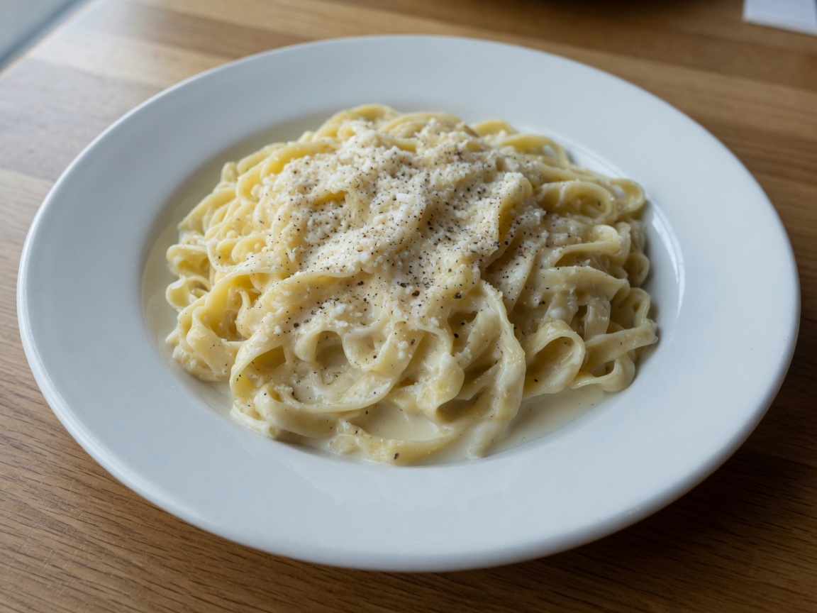 Fettuccine Alfredo. The GüdDish.