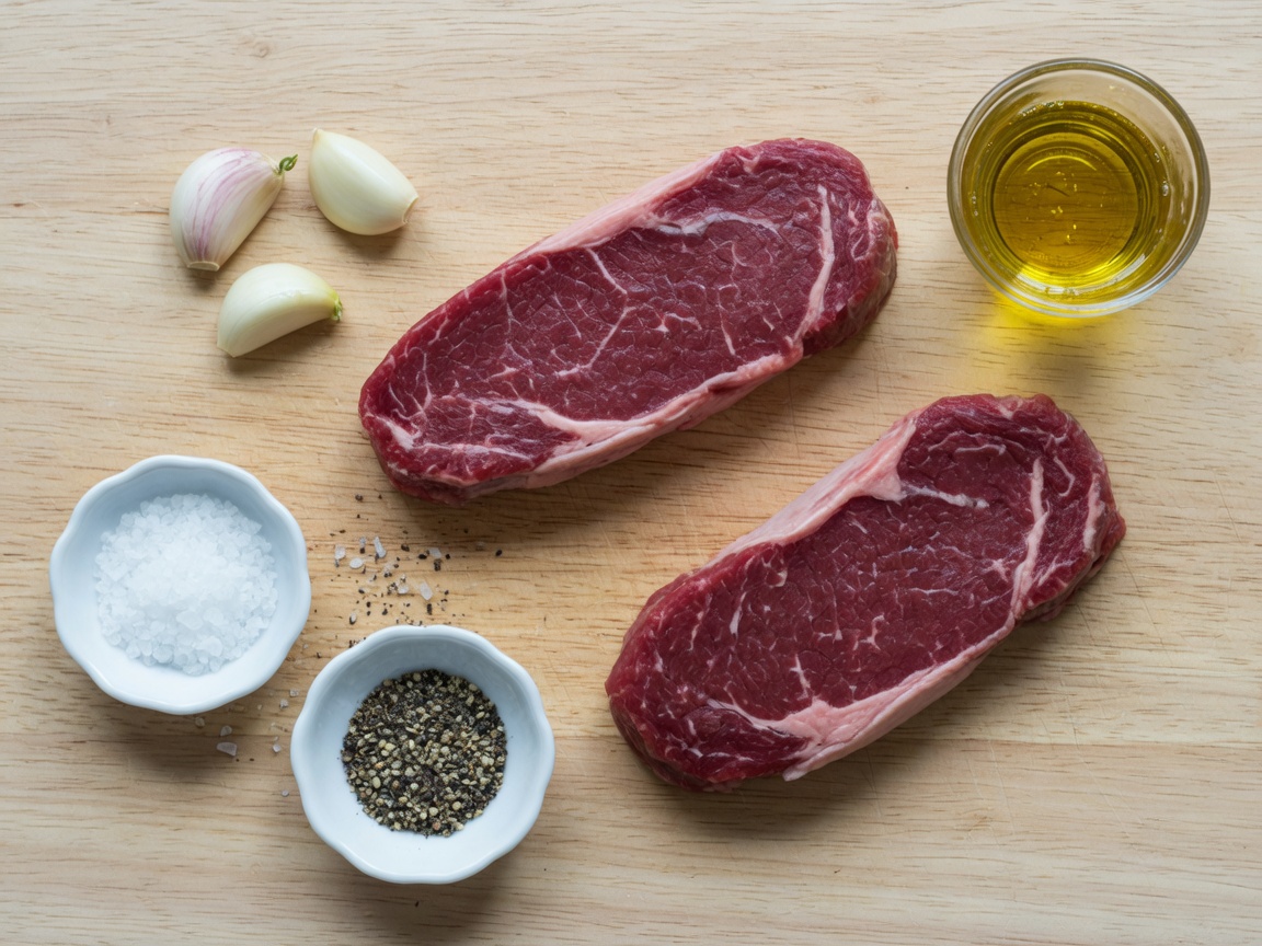 Ingredients for Flat Iron Steak
