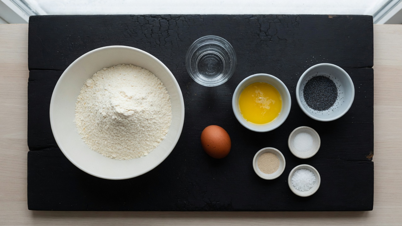 Ingredients for NY Hard Rolls