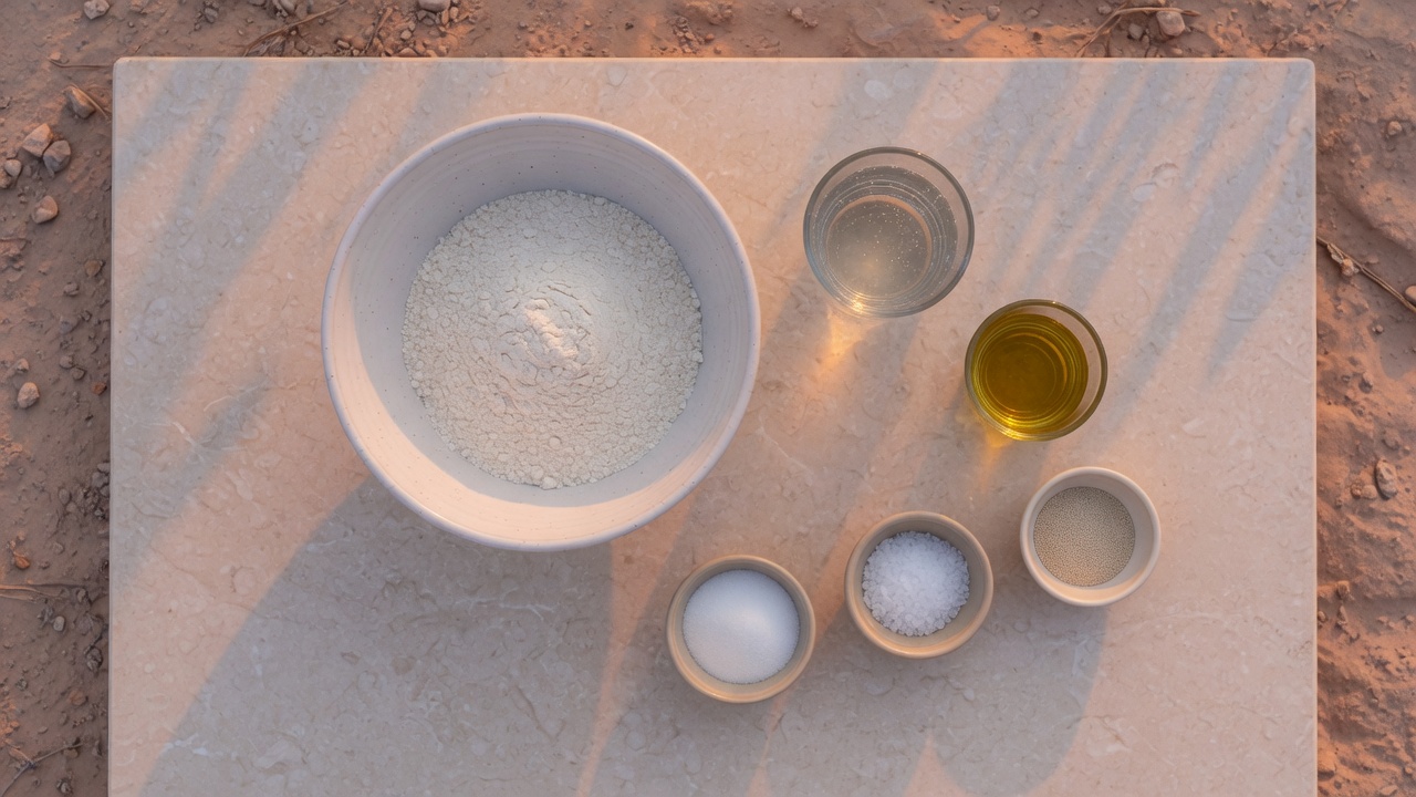 Ingredients for Pita