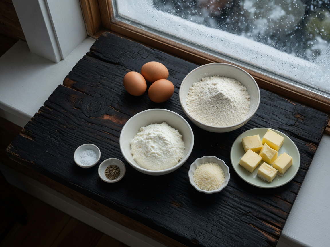 Ingredients for Ravioli