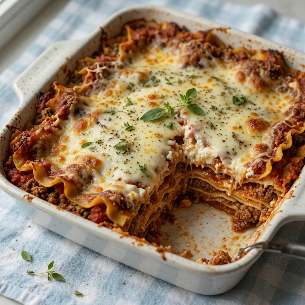 Illustration based on Mom's Lasagna
