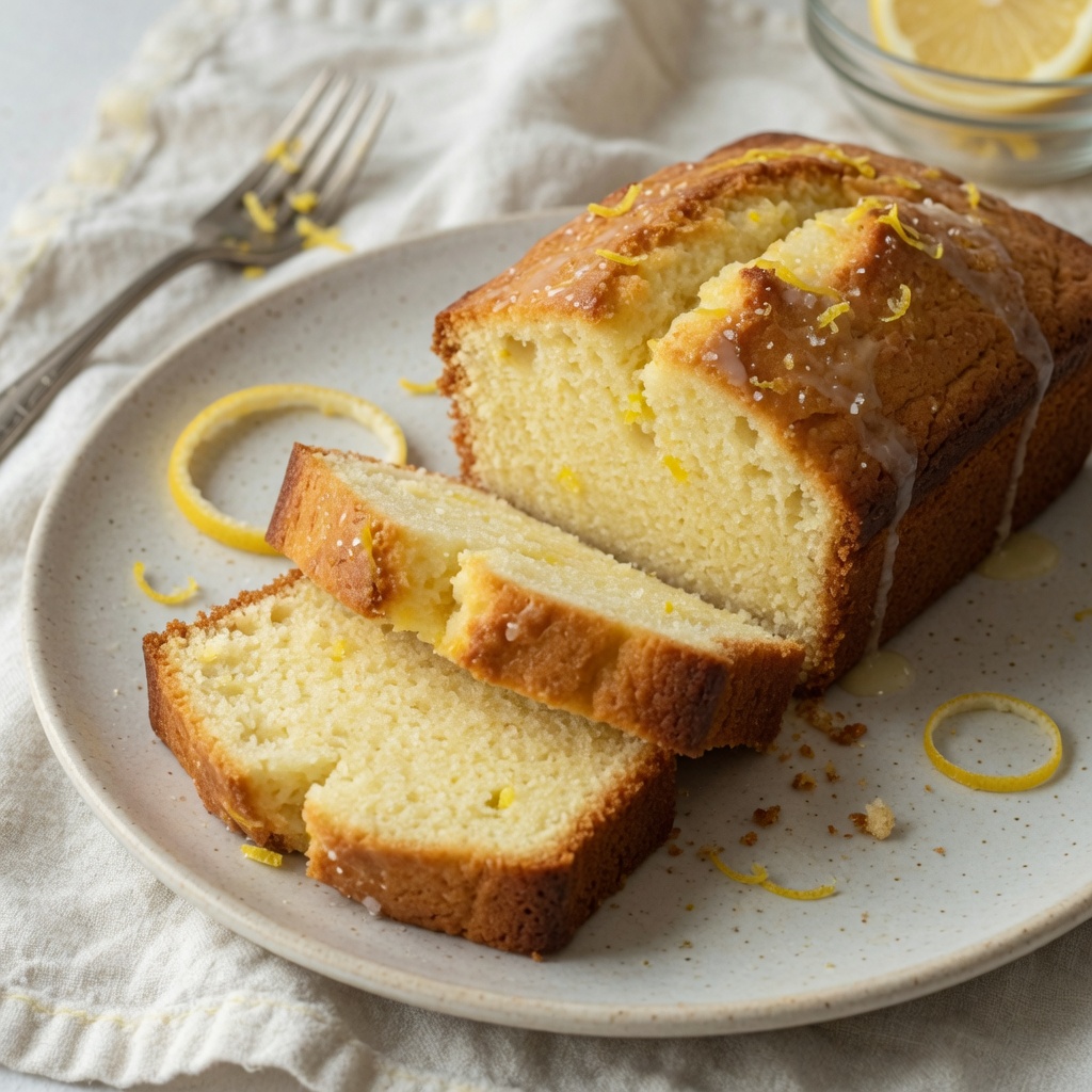 Illustration based on Lemon Buttermilk Poundcake